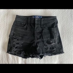 Hollister denim shorts